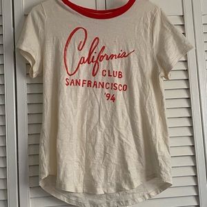 Off white “California club” shirt, size M